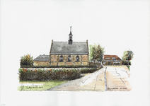 964-2189 De Nederlandse Hervormde kerk te Vrouwenpolder.