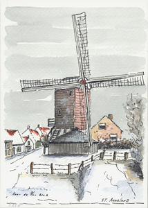 964-2220 Een molen te Sint Annaland