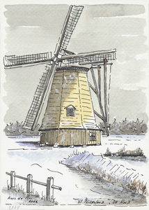 964-2225 Molen 'De Hoop' te Sint Phillipsland