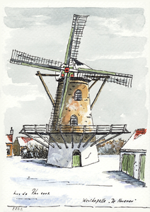 964-2262 Molen 'De Noorman' te Westkapelle