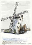964-2272 Een molen te Nieuwvliet