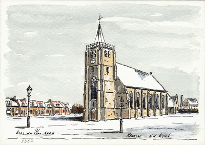 964-2352 De Nederlandse Hervormde kerk te Renesse
