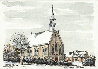 964-2359 De Nederlandse Hervormde kerk te Kerkwerve