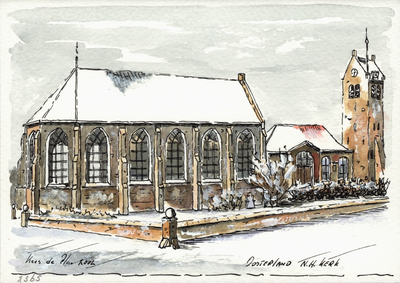 964-2365 De Nederlandse Hervormde kerk te Oosterland