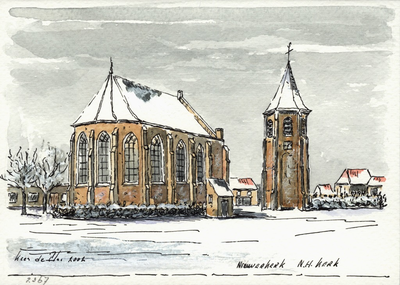 964-2367 De Nederlandse Hervormde kerk te Nieuwerkerk