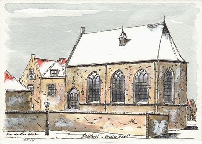 964-2374 De 'Engelse kerk' te Middelburg