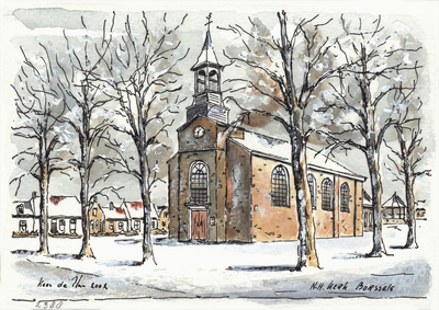 964-2388 De Nederlandse Hervormde kerk te Borssele