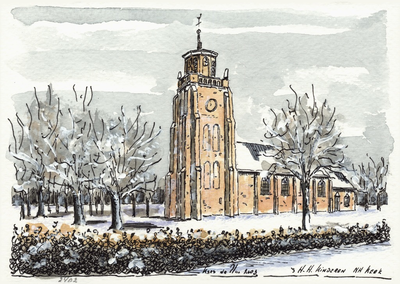 964-2402 De Nederlandse Hervormde kerk te 's-Heer Hendrikskinderen