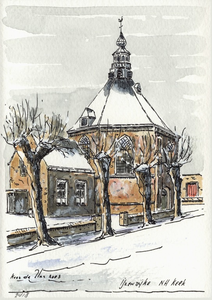 964-2418 De Nederlandse Hervormde kerk te IJzendijke