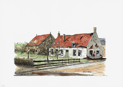 964-2475 Boerderij met schuur te Biggekerke.