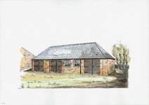 964-2493 Een noodboerderij aan de Koningin Emmaweg 4 te Vrouwenpolder.