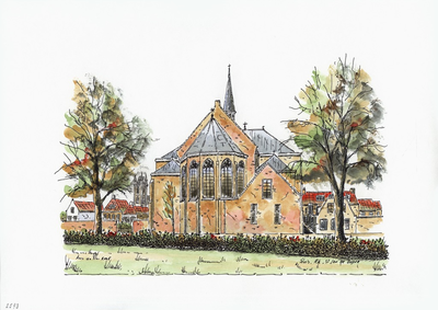 964-2593 De Rooms-katholieke kerk Sint Jan de Doper te Sluis