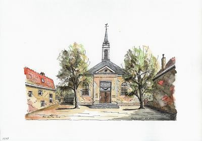 964-2598 De Nederlandse Hervormde kerk te Hoofdplaat