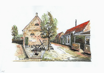 964-2657 De kunstsmederij in de voormalige bierbrouwerij Cadsandria te IJzendijke.