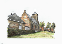 964-2860 De Nederlandse Hervormde kerk te Ritthem