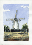 964-328 Gezicht op de molen van Biggekerke.