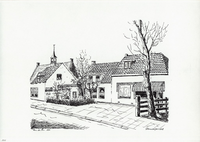 964-393 De Dorpsstraat te Vrouwenpolder.