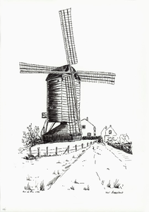 964-461 De molen te Sint Annaland