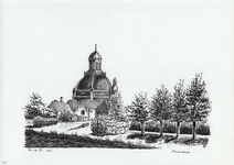 964-488 Gezicht op de Oostkerk te Middelburg