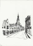 964-608 Gezicht in de Meelstraat te Zierikzee.