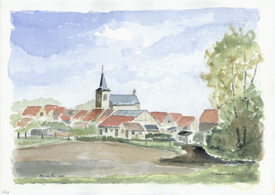 964-663 Gezicht op Ellewoutsdijk.