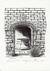 964-671 De poort van de cisterne te Veere