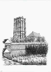 964-678 De Sint Lievens Monstertoren te Zierikzee.