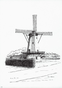 964-679 De molen De Vier Winden te Sint Annaland