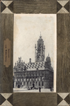 10788 Souvenir van Middelburg. Gezicht op het stadhuis aan de Grote Markt te Middelburg
