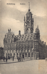 10808 Middelburg Stadhuis. Gezicht op het stadhuis aan de Grote Markt te Middelburg