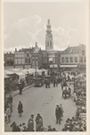 1588 De weekmarkt op de Grote Markt te Middelburg