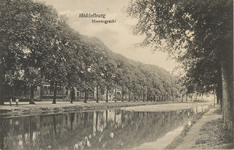 1931 Middelburg Heerengracht. Gezicht op de Herengracht te Middelburg
