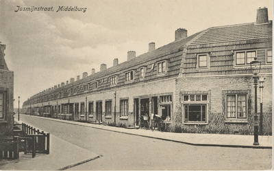 1950 Jasmijnstraat, Middelburg. Gezicht in de Jasmijnstraat te Middelburg