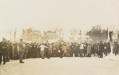 2381 Schoonrijden op de schaats op de vest bij de Vlissingsesingel te Middelburg