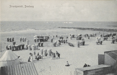 378 Strandgezicht, Domburg. Gezicht op het strand te Domburg