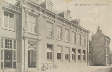 3905 Het postkantoor te Middelburg. Het postkantoor aan de Lange Noordstraat te Middelburg