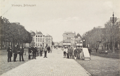 3975 Vlissingen, Bellamypark. Het Bellamypark te Vlissingen gezien in de richting van de Spuistraat