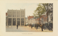 4050 Vlissingen, Zeilmarkt. Gezicht op de Zeilmarkt en een deel van de Nieuwendijk te Vlissingen