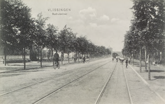 4116 Vlissingen Badhuisstraat. Gezicht op de Badhuisstraat te Vlissingen