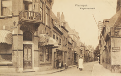 4262 Vlissingen Wagenaarstraat. Gezicht op de Wagenaarstraat / hoek Vlamingstraat te Vlissingen