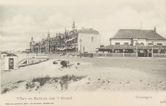 4478 Villa's en Badhuis aan 't Strand Vlissingen. Gezicht op Boulevard Evertsen te Vlissingen