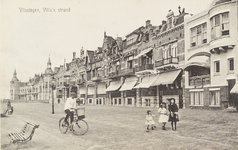 4502 Vlissingen, Villa's strand. Gezicht op Boulevard Evertsen met Grand Hotel Britannia te Vlissingen