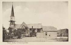 5473 Herv. kerk, 's Gravenpolder. Gezicht op de Nederlandse Hervormde kerk in 's-Gravenpolder