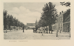 6036 Kortgene. Voorstraat. Poserende mensen in de Voorstraat te Kortgene in 1902