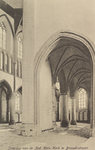 6096 Interieur van de Ned. Herv. Kerk te Brouwershaven. Interieur van de Nicolaaskerk te Brouwershaven, gezien in ...