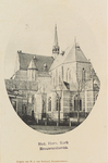 6112 Ned. Herv. Kerk Brouwershaven. Nicolaaskerk te Brouwershaven gezien vanuit het oosten