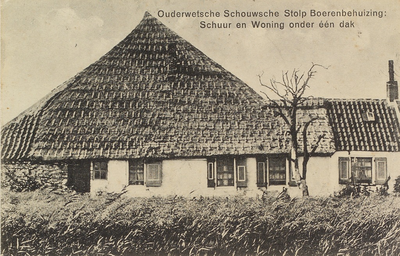 6292 Ouderwetsche Schouwsche Stolp Boerenbehuizing: Schuur en Woning onder één dak. De stolpboerderij 't Rietbosch aan ...