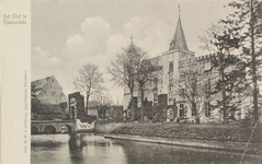 6352 het Slot te Haamstede. Gezicht op de voorzijde van het in 1888 gerestaureerde Slot Haamstede te Haamstede, met op ...