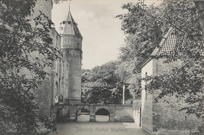 670 Domburg, Kasteel Westhove. Kasteel Westhove bij Oostkapelle