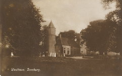 681 Westhove, Domburg. De voorzijde van kasteel Westhove bij Oostkapelle